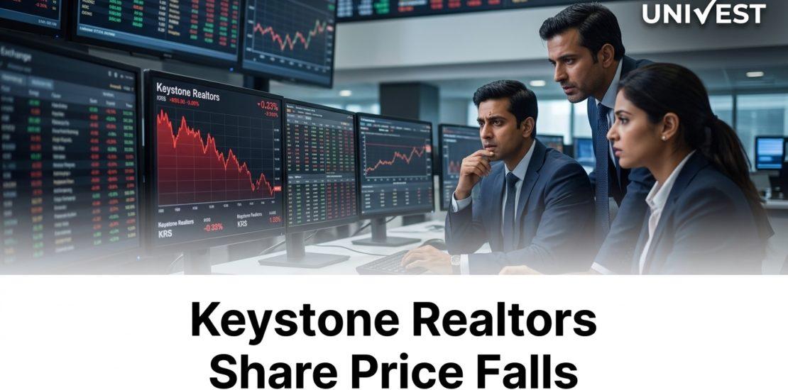 Keystone Realtors Share Price Falls