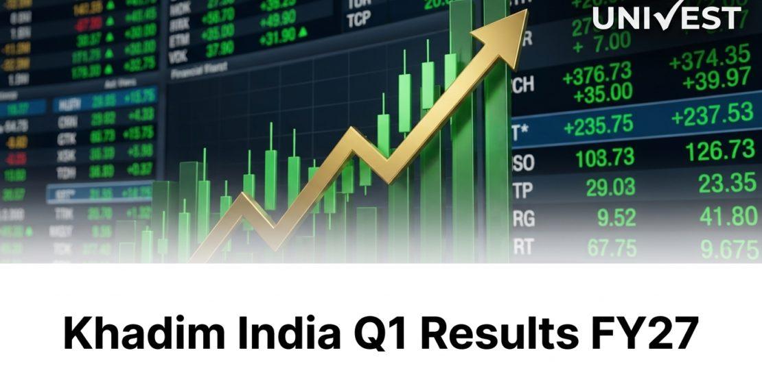 Khadim India Q1 Results FY27