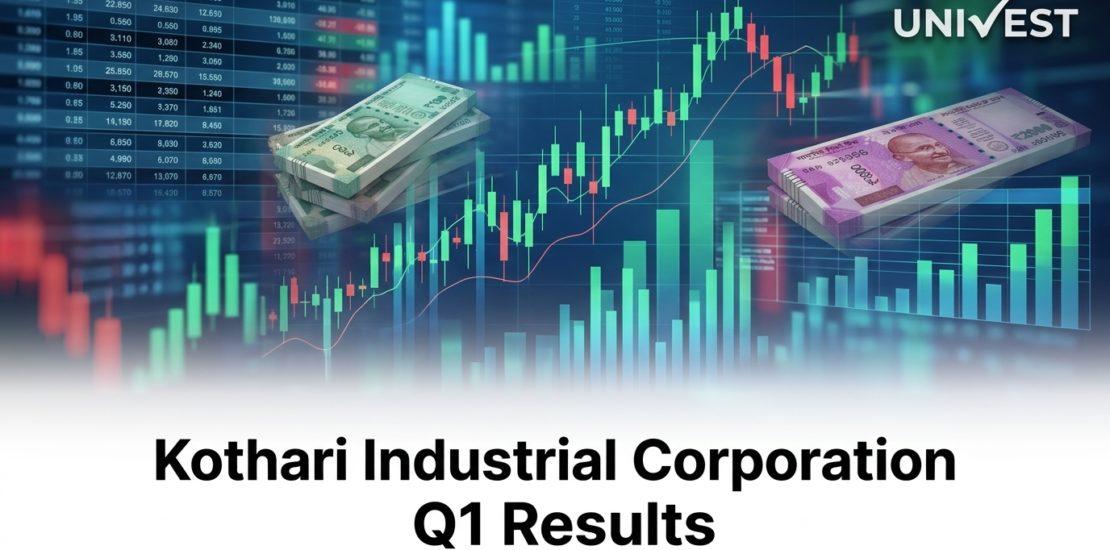 Kothari Industrial Corporation Q1 Results