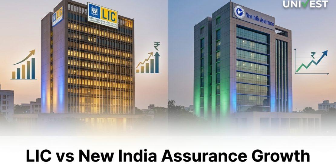 LIC vs New India Assurance Growth
