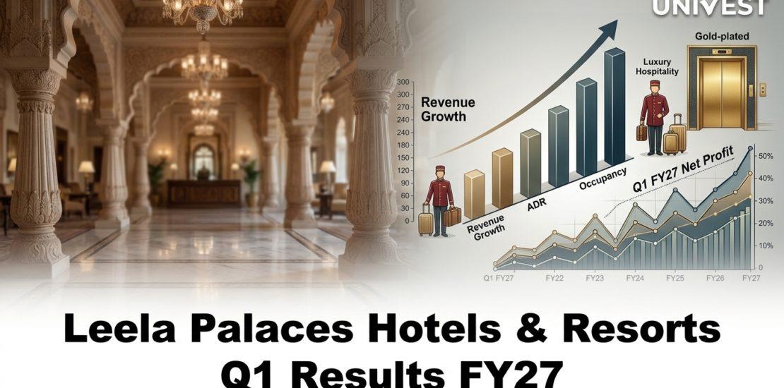 Leela Palaces Hotels & Resorts Q1 Results FY27
