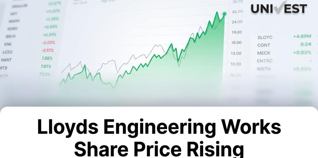 Lloyds Engineering Works Share Price Rising Today