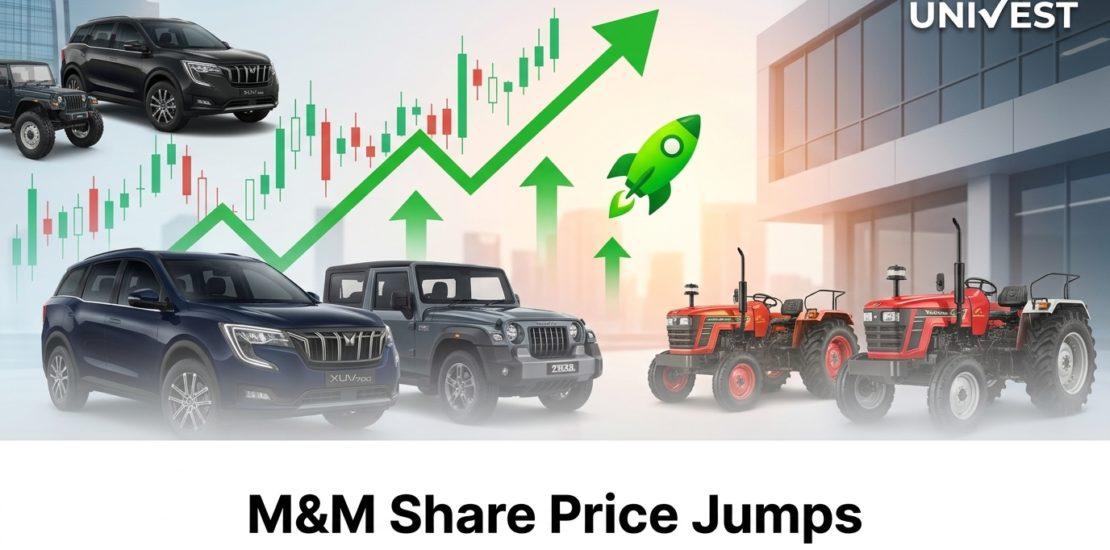 M&M Share Price Jumps 3 Percent to Top Nifty Gainers