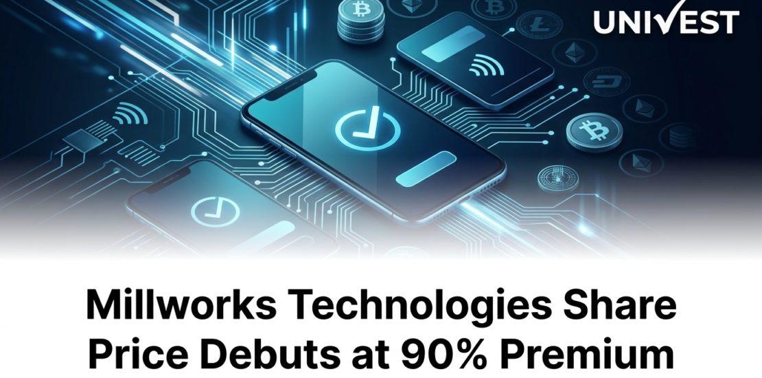 Millworks Technologies Share Price Debuts at 90% Premium