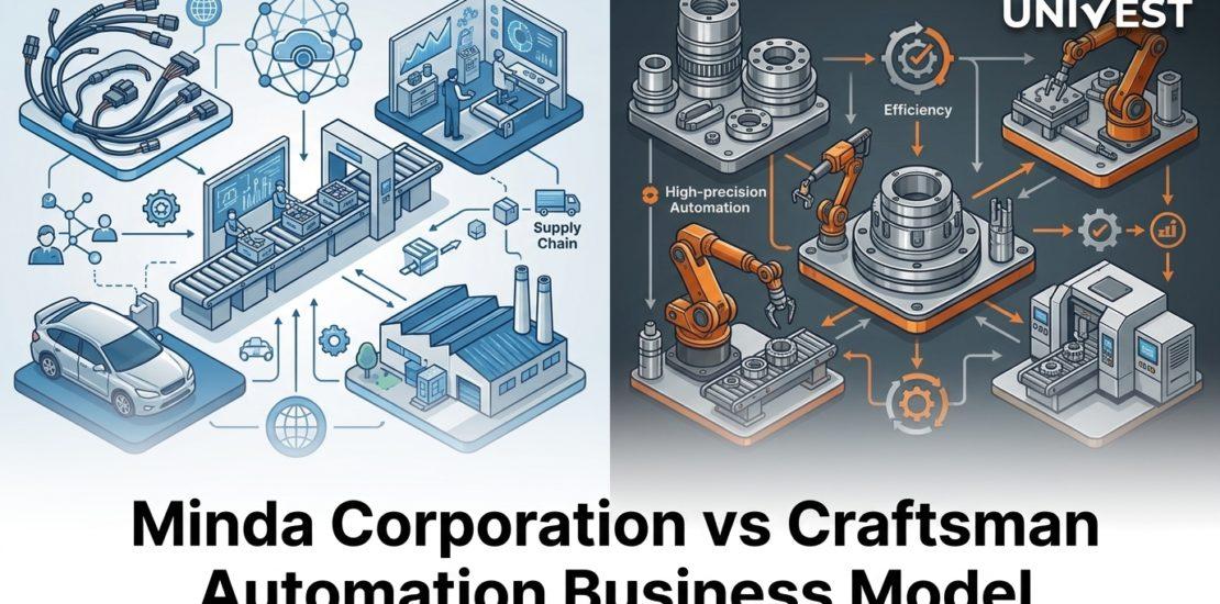 Minda Corporation vs Craftsman Automation Business Model