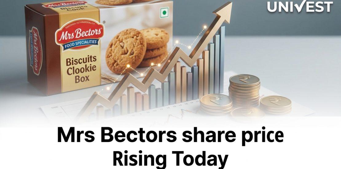 Mrs Bectors share price Rising Today