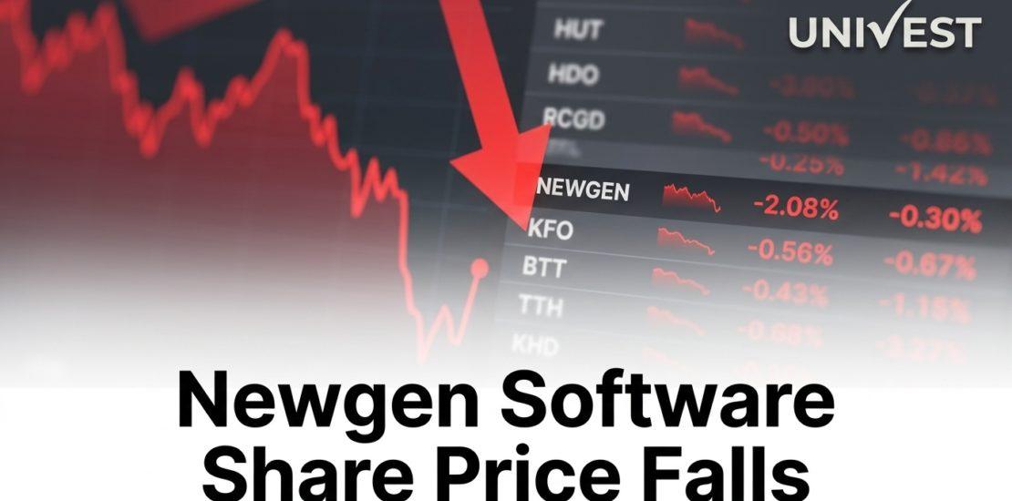 Newgen Software Share Price Falls