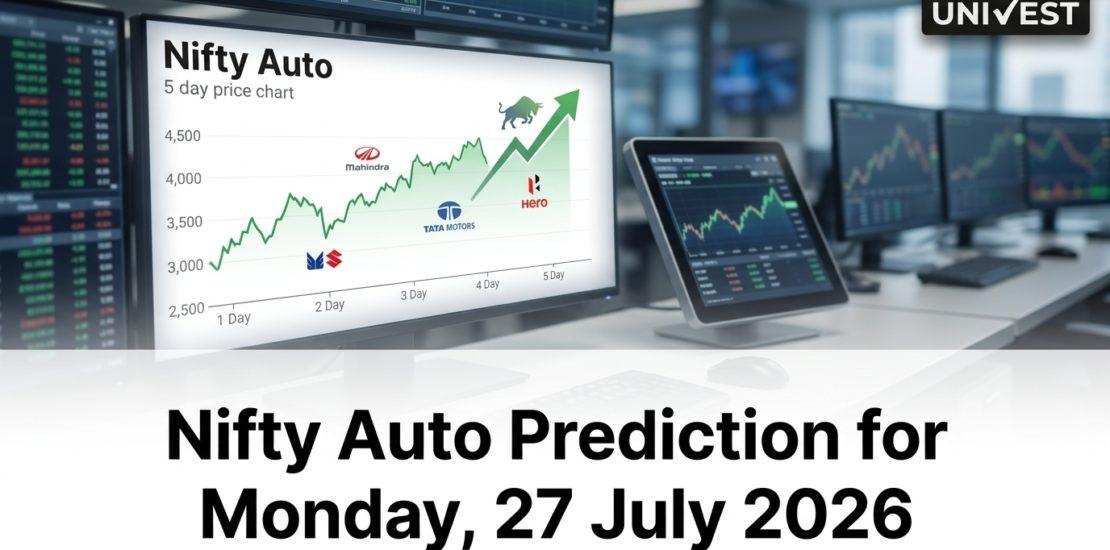 Nifty Auto Prediction for Monday, 27 July 2026: