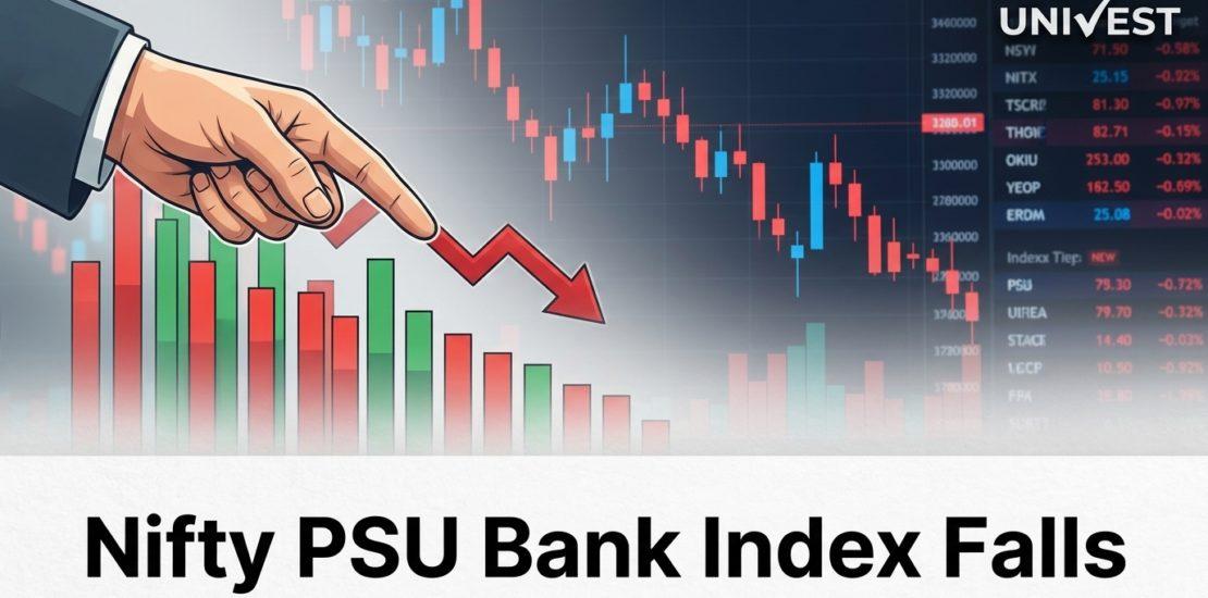 Nifty PSU Bank Index Falls