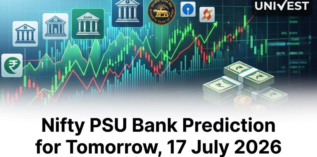 Nifty PSU Bank Prediction for Tomorrow, 17 July 2026: