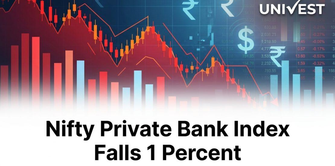 Nifty Private Bank Index Falls 1 Percent