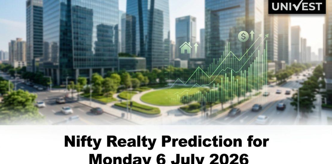 Nifty Realty Prediction for Monday 6 July 2026