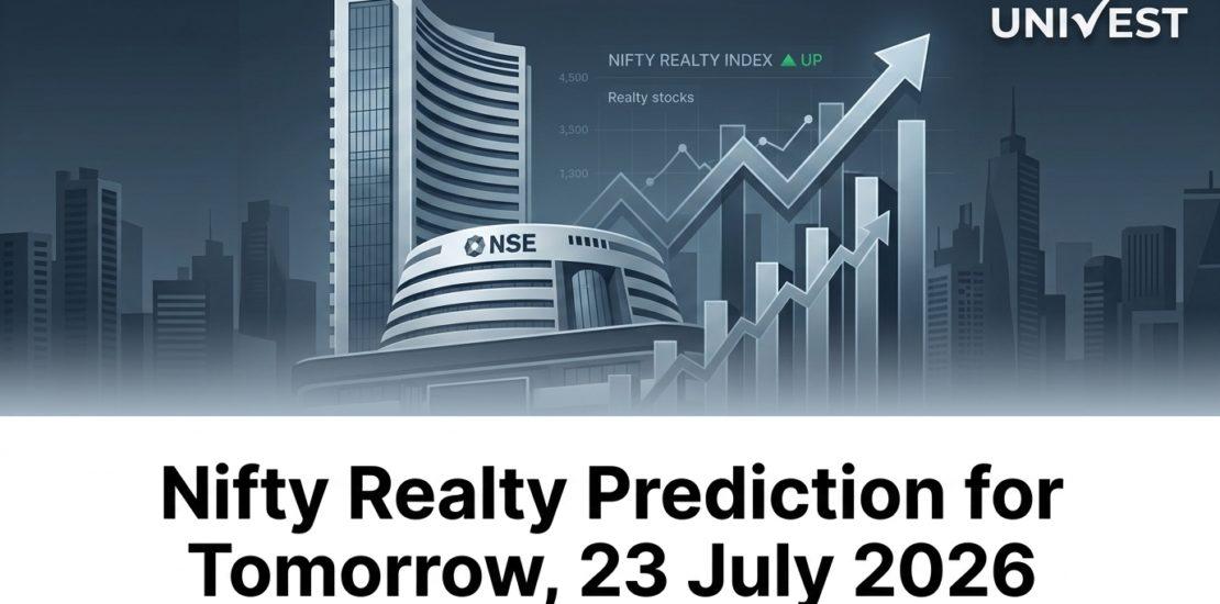 Nifty Realty Prediction for Tomorrow, 23 July 2026: