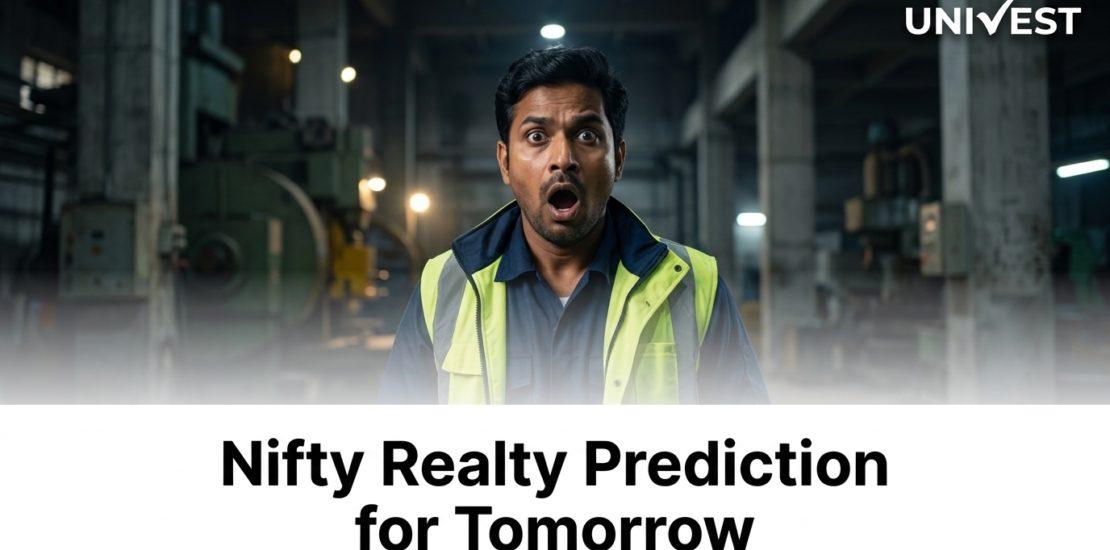 Nifty Realty Prediction for Tomorrow, Monday 13 July 2026
