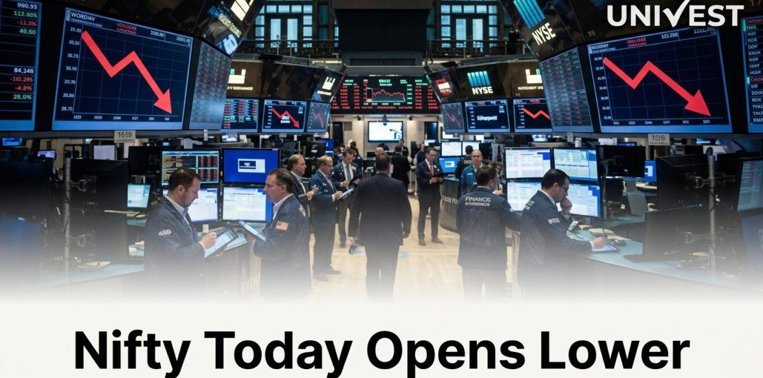 Nifty Today Opens Lower Around 23,700