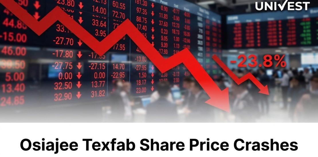 Osiajee Texfab Share Price Crashes