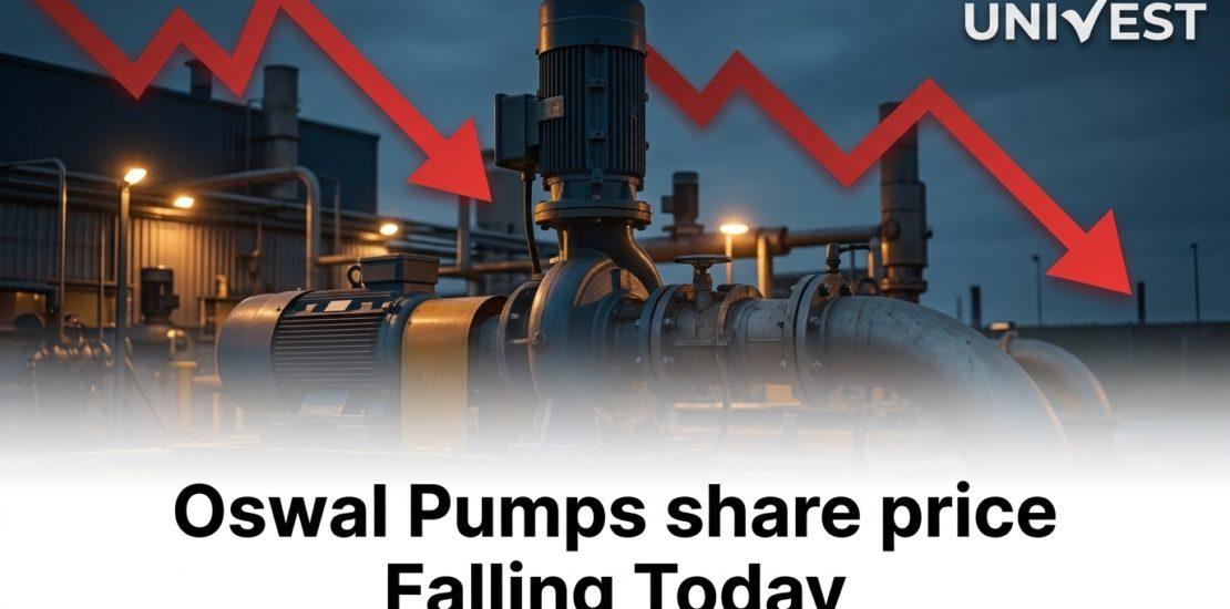 Oswal Pumps share price Falling Today