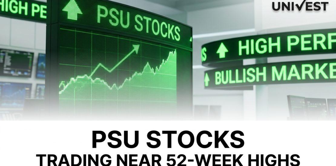 PSU Stocks Trading Near 52-Week Highs