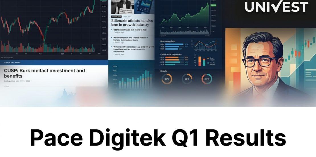 Pace Digitek Q1 Results