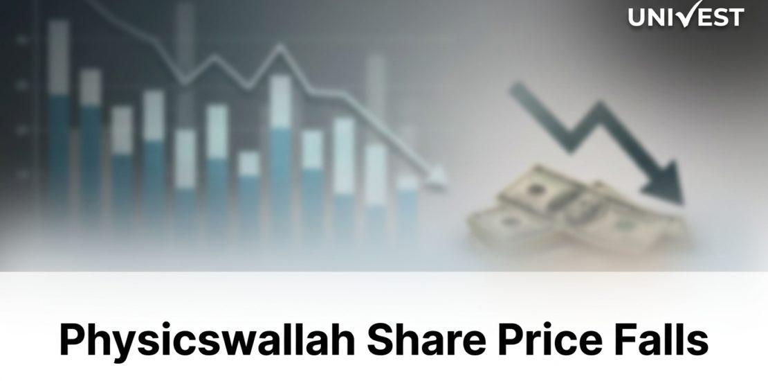 Physicswallah Share Price Falls 3.4%