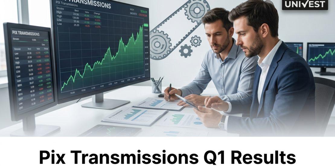 Pix Transmissions Q1 Results FY27