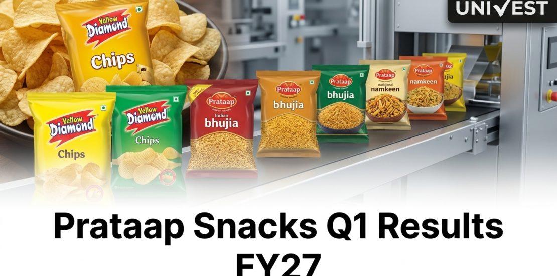 Prataap Snacks Q1 Results FY27