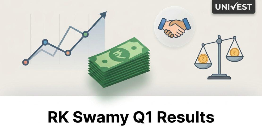 RK Swamy Q1 Results FY27