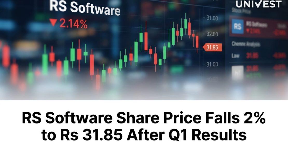 RS Software Share Price Falls 2% to Rs 31.85 After Q1 Results