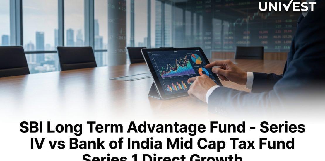 SBI Long Term Advantage Fund - Series IV vs Bank of India Mid Cap Tax Fund Series 1 Direct Growth