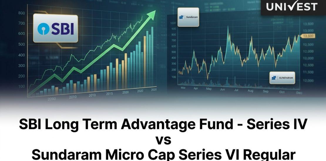 SBI Long Term Advantage Fund - Series IV vs Sundaram Micro Cap Series VI Regular: