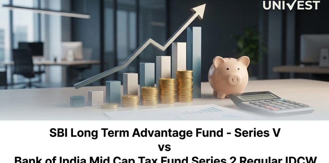 SBI Long Term Advantage Fund - Series V vs Bank of India Mid Cap Tax Fund Series 2 Regular IDCW