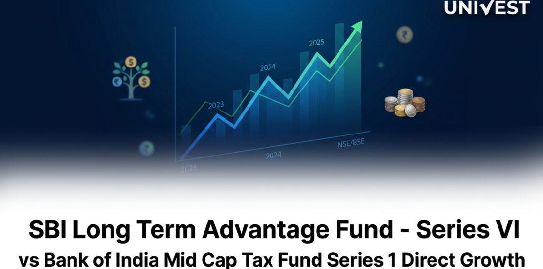 SBI Long Term Advantage Fund - Series VI vs Bank of India Mid Cap Tax Fund Series 1 Direct Growth
