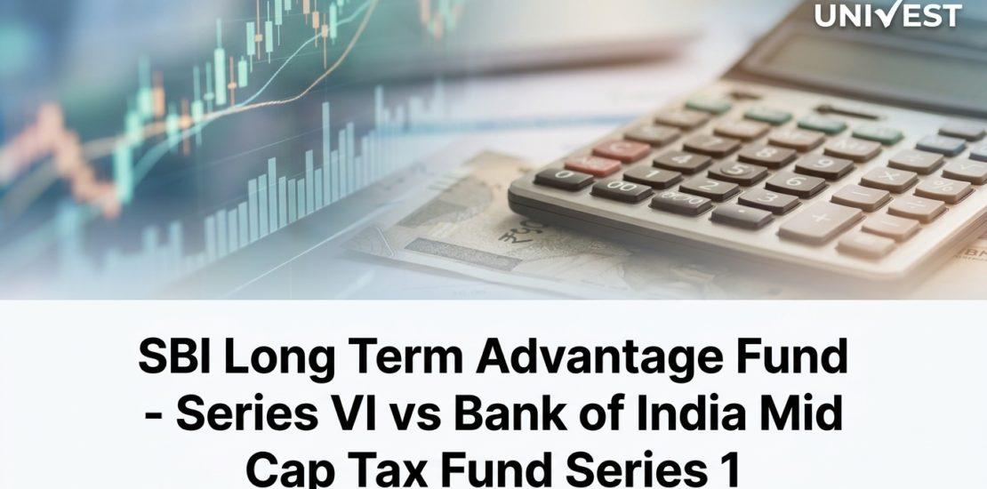 SBI Long Term Advantage Fund - Series VI vs Bank of India Mid Cap Tax Fund Series 1 Direct IDCW