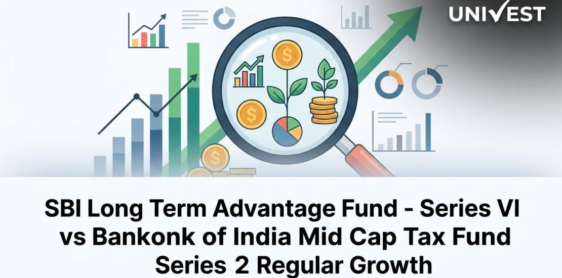 SBI Long Term Advantage Fund - Series VI vs Bank of India Mid Cap Tax Fund Series 2 Regular Growth