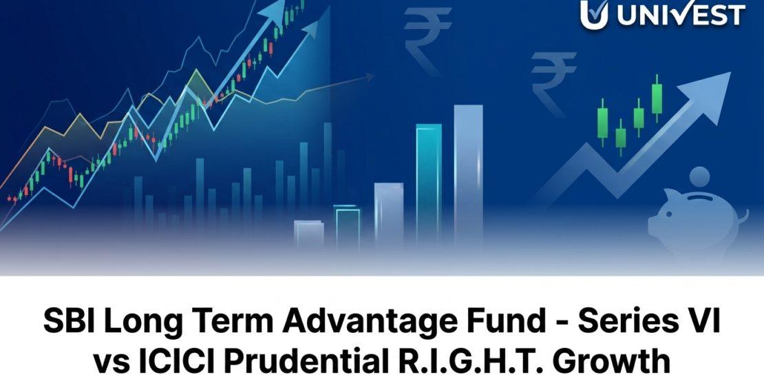 SBI Long Term Advantage Fund - Series VI vs ICICI Prudential R.I.G.H.T. Growth: