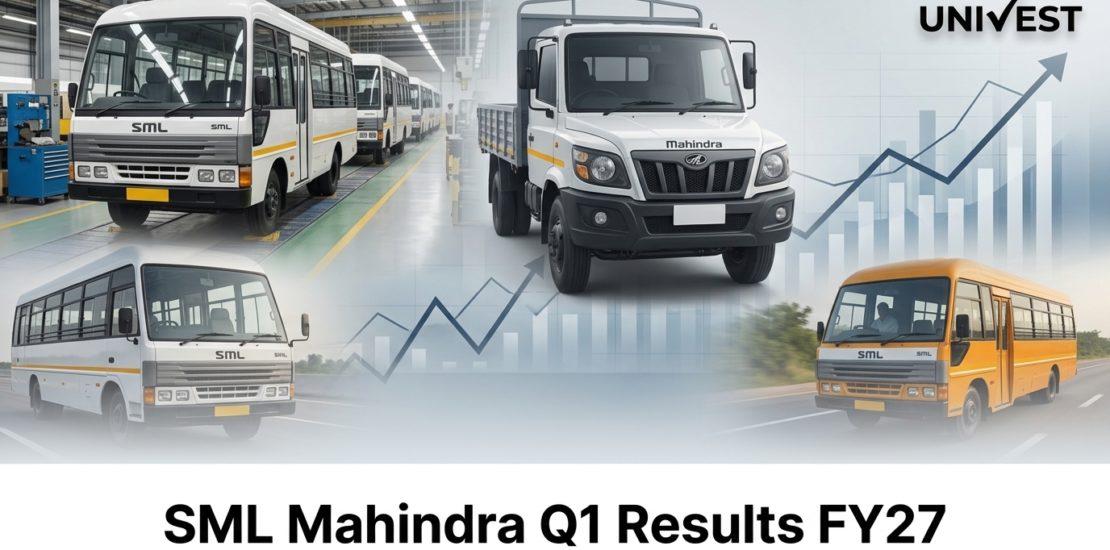SML Mahindra Q1 Results FY27