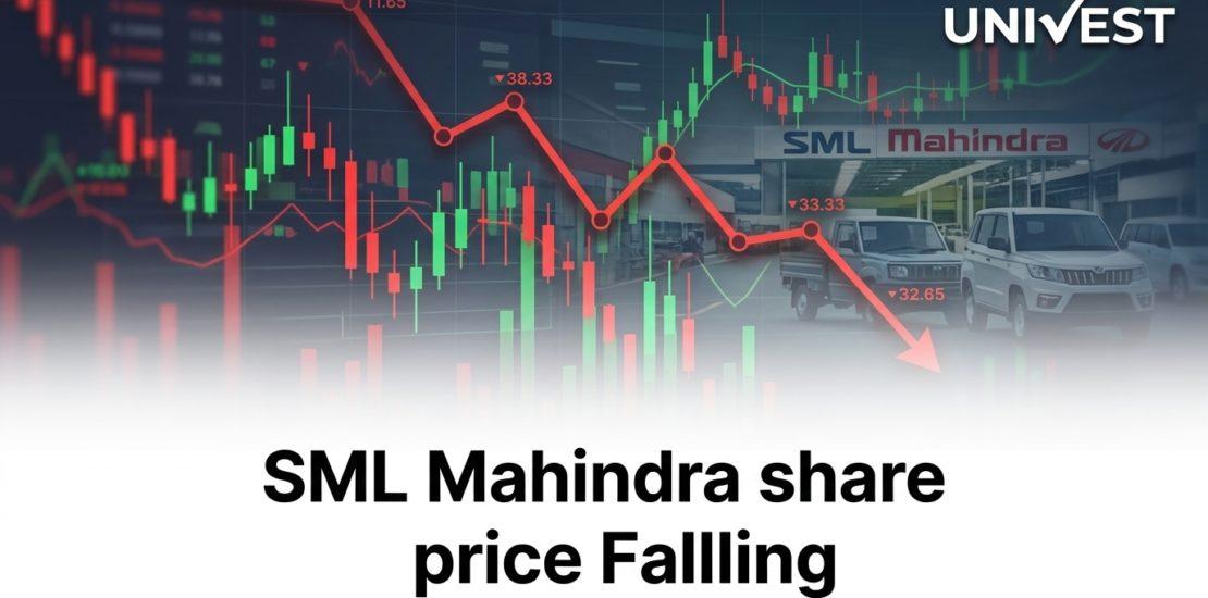 SML Mahindra share price Falling