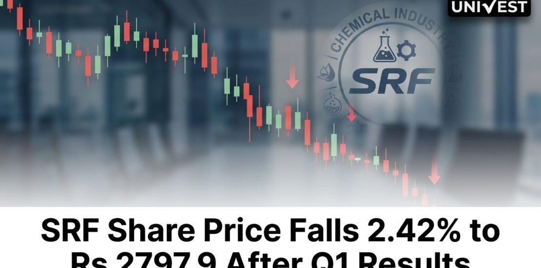 SRF Share Price Falls 2.42% to Rs 2797.9 After Q1 Results