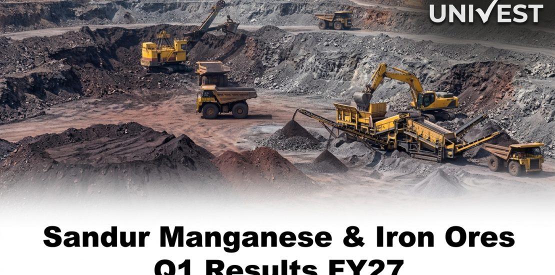 Sandur Manganese & Iron Ores Q1 Results FY27