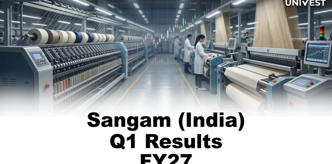 Sangam (India) Q1 Results FY27