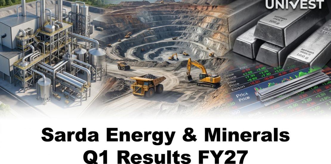 Sarda Energy & Minerals Q1 Results FY27