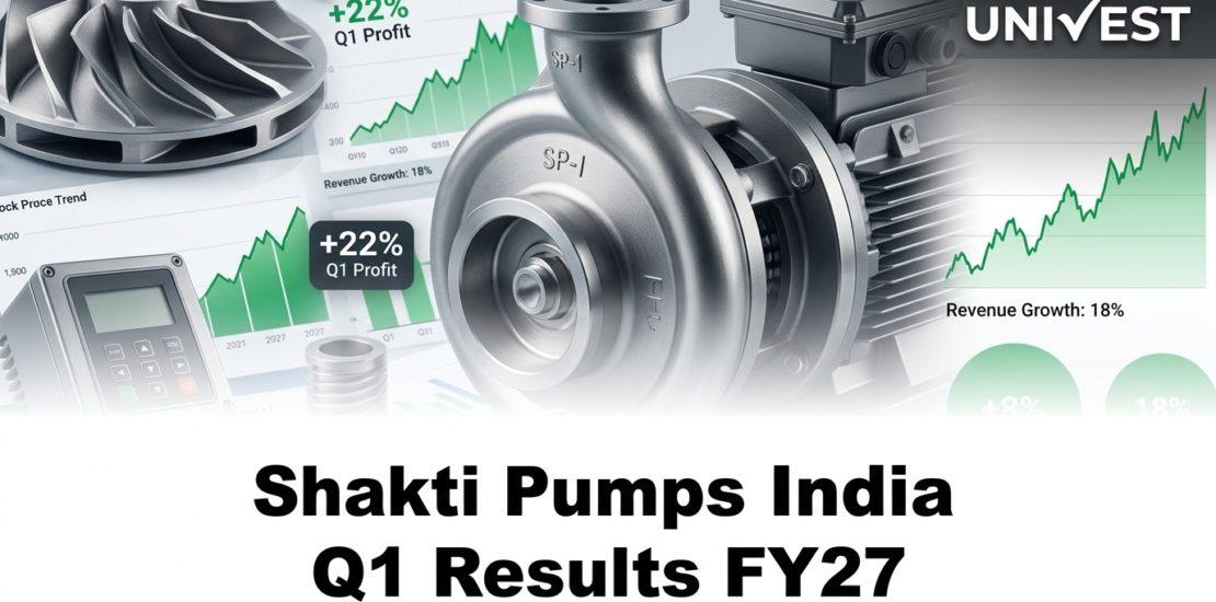 Shakti Pumps India Q1 Results FY27