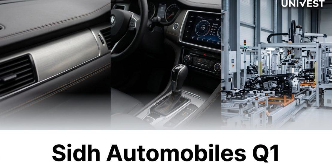 Sidh Automobiles Q1 Results FY27