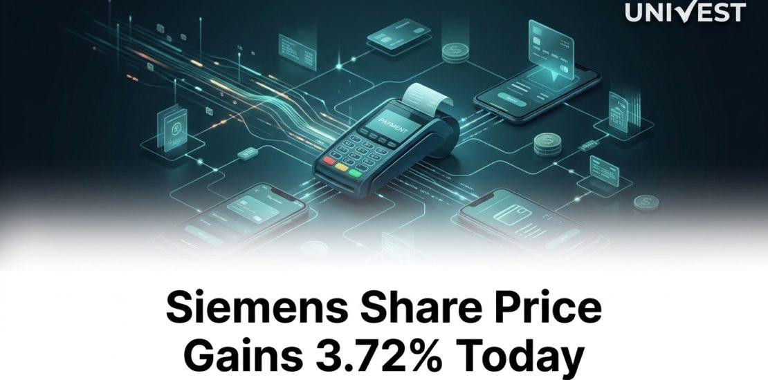 Siemens Share Price Gains 3.72% Today