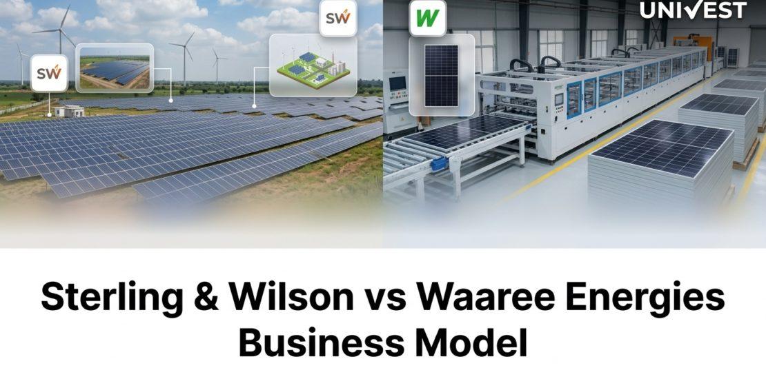 Sterling & Wilson vs Waaree Energies Business Model