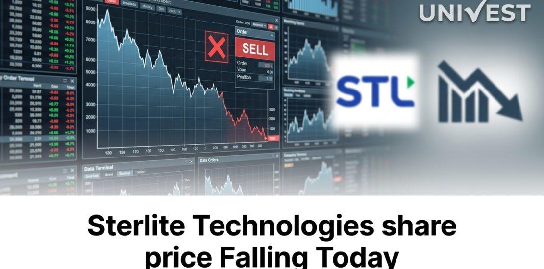 Sterlite Technologies share price Falling