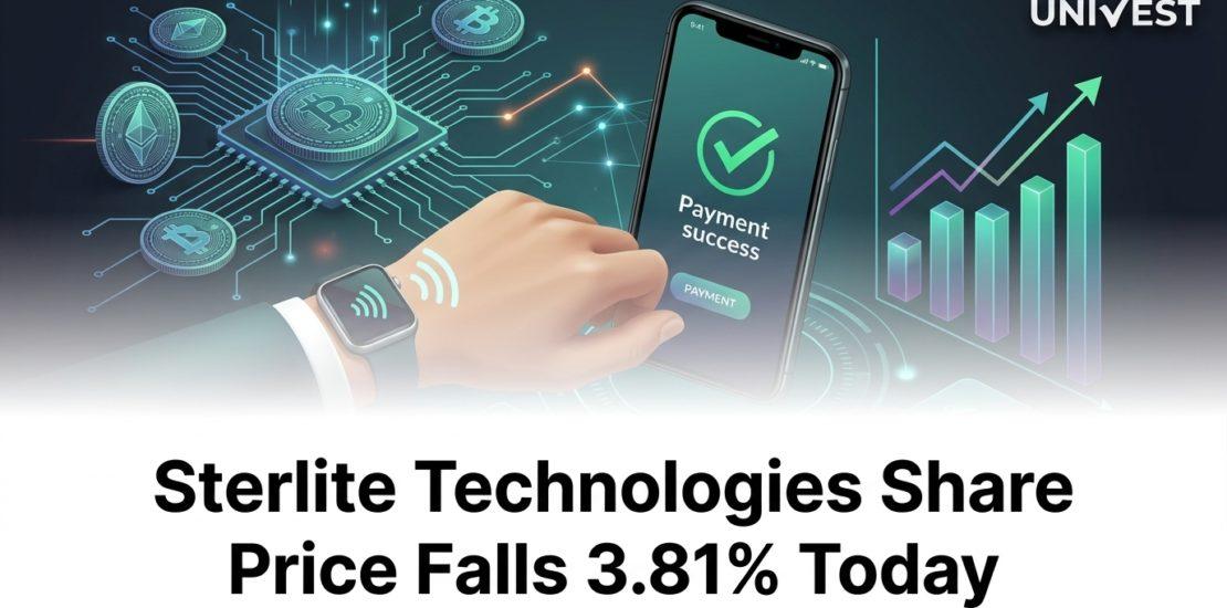 Sterlite Technologies Share Price Falls 3.81% Today