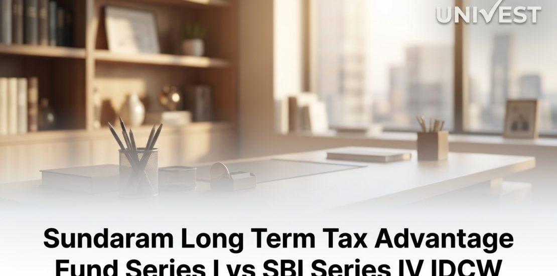 Sundaram Long Term Tax Advantage Fund Series I vs SBI Series IV IDCW