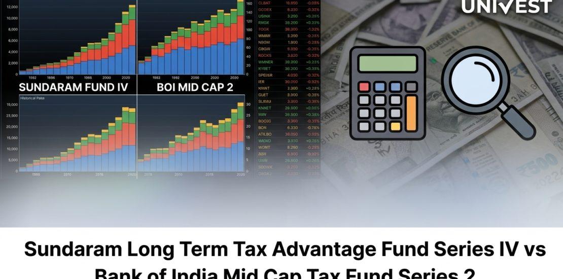 Sundaram Long Term Tax Advantage Fund Series IV vs Bank of India Mid Cap Tax Fund Series 2 Regular Growth