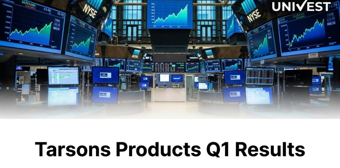 Tarsons Products Q1 Results